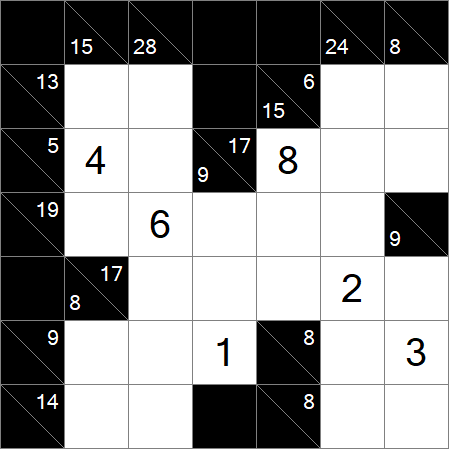 Kakuro - Medium
