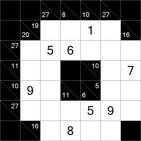 Kakuro - Medium