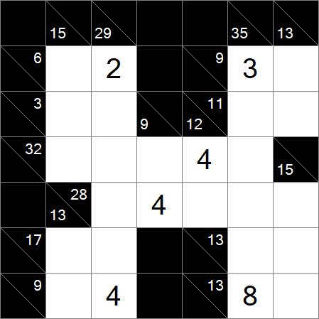 Kakuro - Medium