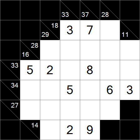 Kakuro - Medium