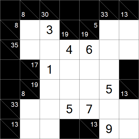 Kakuro - Medium