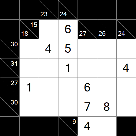 Kakuro - Medium