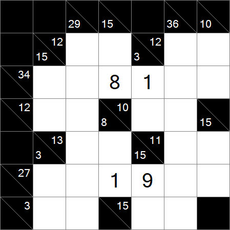 Kakuro - Medium