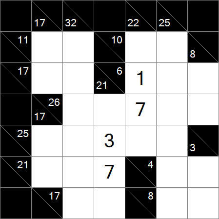 Kakuro - Medium