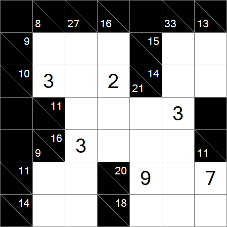 Kakuro - Medium