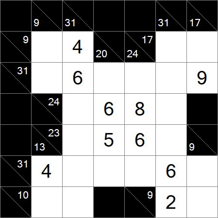 Kakuro - Medium