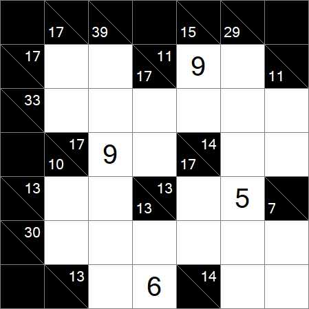 Kakuro - Medium