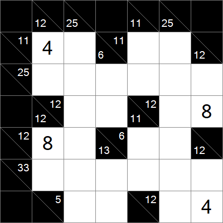 Kakuro - Medium