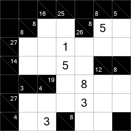 Kakuro - Medium