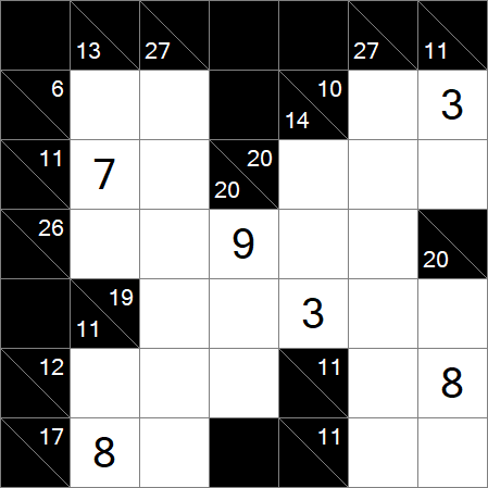 Kakuro - Medium