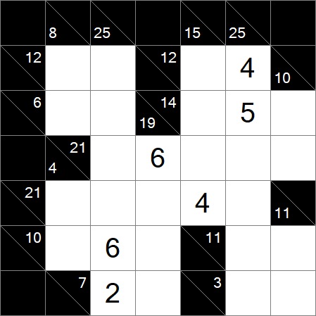 Kakuro - Medium