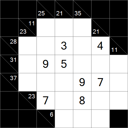 Kakuro - Medium