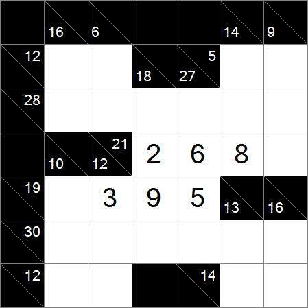 Kakuro - Medium
