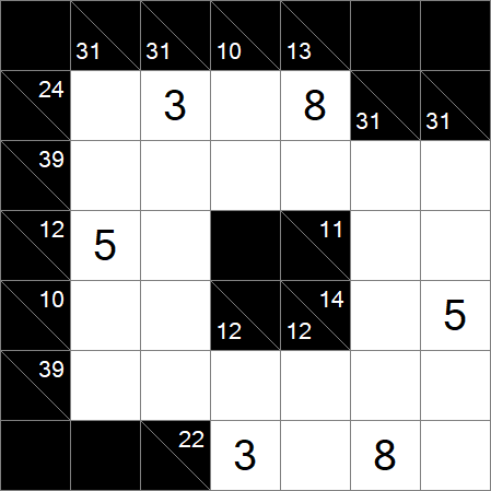 Kakuro - Medium