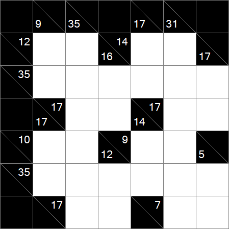 Kakuro - Medium