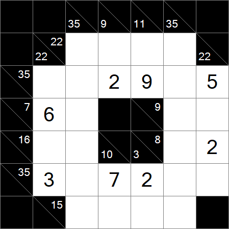 Kakuro - Medium