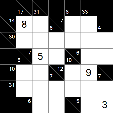 Kakuro - Medium