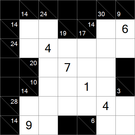 Kakuro - Medium