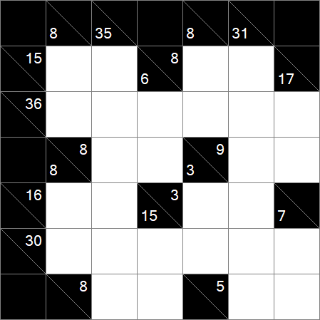 Kakuro - Medium
