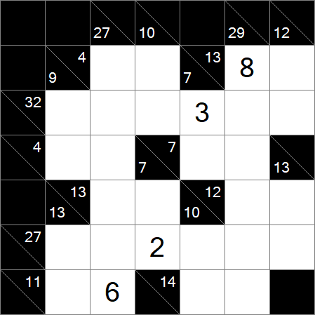 Kakuro - Medium