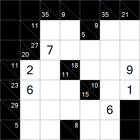 Kakuro - Medium