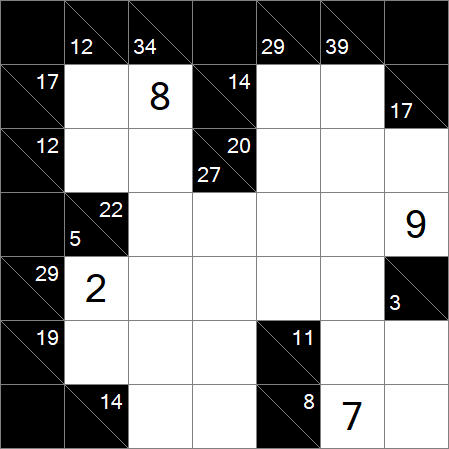 Kakuro - Medium