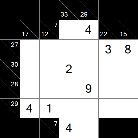 Kakuro - Medium
