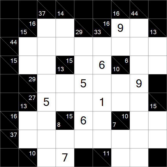 Kakuro - Hard