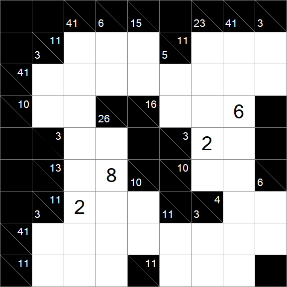 Kakuro - Hard