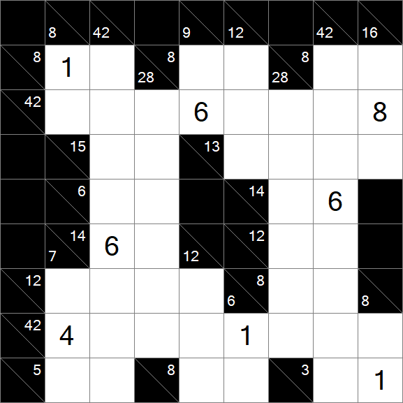 Kakuro - Hard