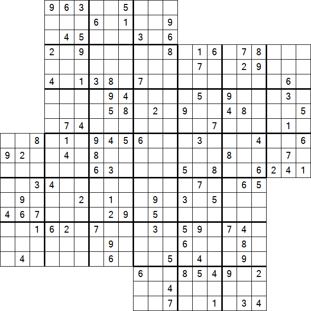 Sudoku Mania: Combinational Sudokus