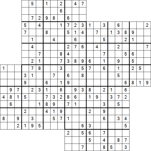 Little Killer Sudoku - Medium 