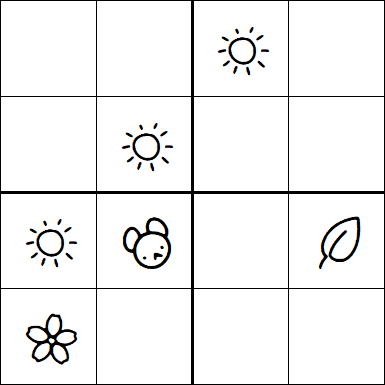 Kids Sudoku 4x4 - Fácil