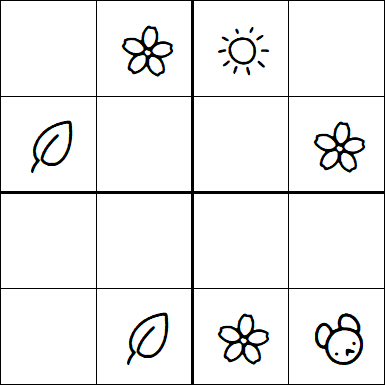 Kids Sudoku 4x4 - Fácil