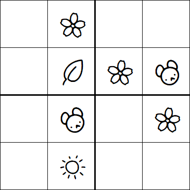Kids Sudoku 4x4 - Fácil