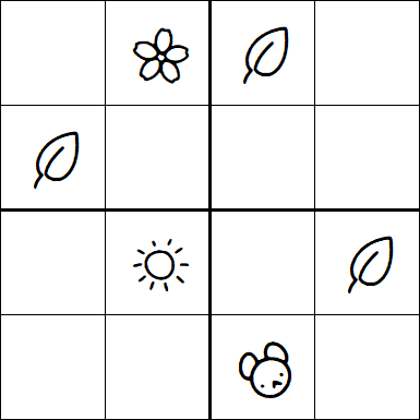 Kids Sudoku 4x4 - Fácil