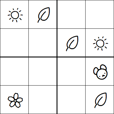 Kids Sudoku 4x4 - Fácil