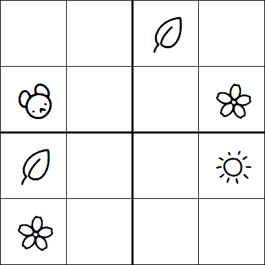Kids Sudoku 4x4 - Fácil