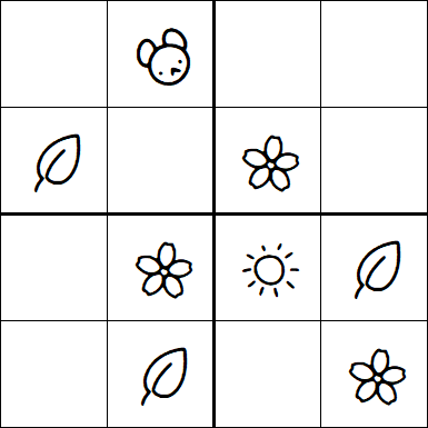 Kids Sudoku 4x4 - Fácil
