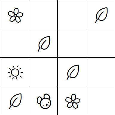 Kids Sudoku 4x4 - Fácil