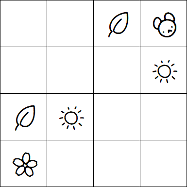 Kids Sudoku 4x4 - Fácil