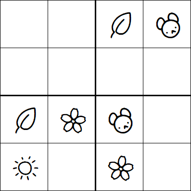Kids Sudoku 4x4 - Fácil
