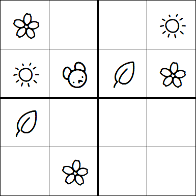 Kids Sudoku 4x4 - Easy