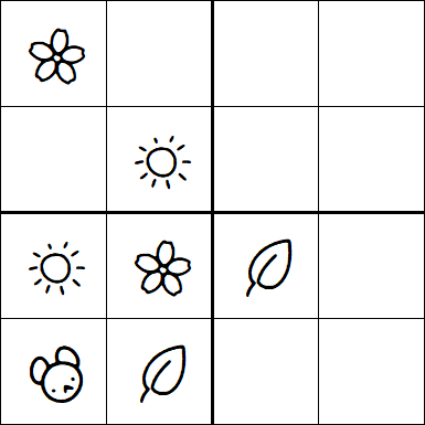 Kids Sudoku 4x4 - Easy
