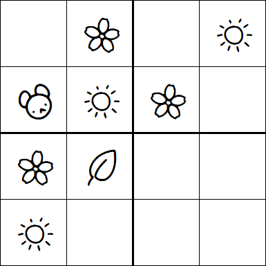Kids Sudoku 4x4 - Easy