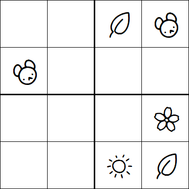 Kids Sudoku 4x4 - Fácil
