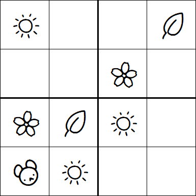Kids Sudoku 4x4 - Fácil