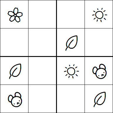 Kids Sudoku 4x4 - Fácil