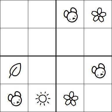 Kids Sudoku 4x4 - Fácil