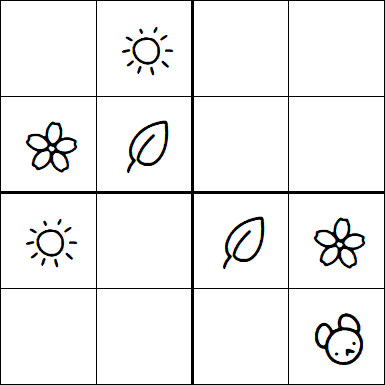 Kids Sudoku 4x4 - Fácil
